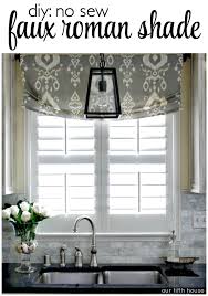 Check spelling or type a new query. Diy No Sew Faux Roman Shade