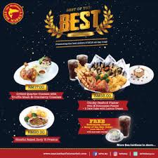 The manhattan fish market's catering menu features fried, flamed, grill fish and chips, pasta, salad and more perfect for office lunch, staff meeting, training sessions, office events or functions. 2018 Best Selling Dishes The Manhattan Fish Market By The Manhattan Fish Market Sunway Pyramid