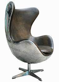 Entdecken sie verschiedene designer bürostühle von poltrona frau. Design Schalensessel Agent Lv Leder Alu Sessel Drehsessel Ledersessel Vintage Ebay