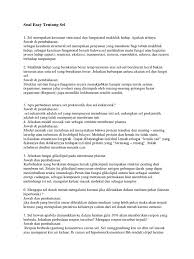 Maybe you would like to learn more about one of these? Contoh Soal Essay Teks Eksplanasi Beserta Jawaban Penggambar