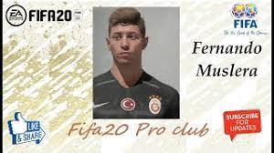 Fernando muslera on fifa 21. Fifa 20 Fernando Muslera Look Alike In Galatasaray Fifa20 Pro Club Youtube