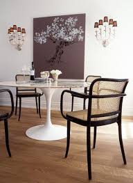 Bentwood Chair With Tulip Table Dining Table Marble Pedestal Dining Room Table Casual Dining Furniture