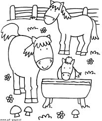 Boerderij Paarden Juf Joyce Drie Dappere Paardjes Circus Verwerkingstips Dibujos Para Ninos Dibujos En Libro De Colores