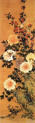 张杰 花鸟 来自fengtaodaye的图片分享 堆糖网 japan art asian art oriental art