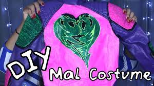 Diy Mal S Jacket From Disney Descendants Vanessa Jhoy Mal Costume Mal Descendants Costume Disney Descendants