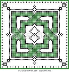 We did not find results for: Celtic Endless Knot In Square Shape In Black And Green Cross Stitch Pattern On White And Black Background Inspired By Irish Canstock