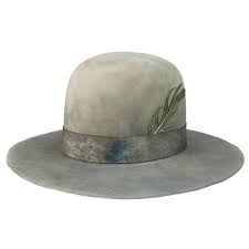 Hand Dyed Beaver Blend Flat Brim Open Crown Hat W Leather Etsy Crown Hat Hats Hats For Men