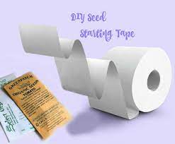 Make Your Own Seed Tape Homemade Seed Tapes From Toilet Paper