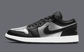 Harga nike air jordan 1 low retro og black toe premium original / sneakers. Air Jordan 1 Low Silver Toe Arrives March 8th House Of Heat
