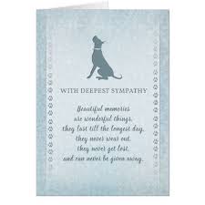 Great Dane Dog Sympathy Beautiful Memories Card Zazzle Com Dog Sympathy Dog Sympathy Card Pet Sympathy Cards