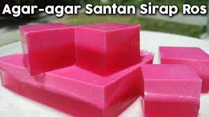 Agar agar roti mudah dan sedap sukatan cawan. Agar Agar Santan Sirap Ros Youtube