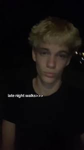 late night walks are the best especially with ur bsf you can just walk...