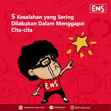 Tapi aku mau lihat proyeknya lia dulu ya. Poster Tentang Cita Cita Tulisan