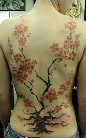 Tatuaje De Flor De Cerezo Flores De Cerezo Blossom Tattoo Tree Tattoo Designs Y Vine Tattoos