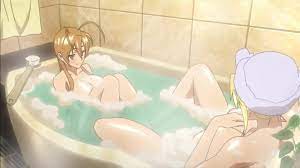Anime: Sharing a Bath - HighSchool of the Dead - Porn GIF Video | nemyda.com