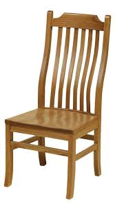 Amish American Mission Curved Back Dining Chair Chair Mission Style Furniture Dining Room Table Chairs