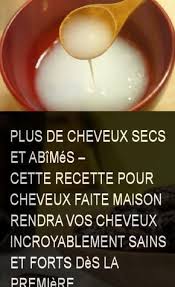 Plus De Cheveux Secs Et Abimes Cette Recette Pour Cheveux Faite Maison Rendra Vos Cheveu Homemade Hair Products Anti Aging Beauty Secrets Natural Hair Styles