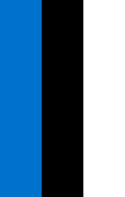 Country blue black and white flag. Flag Of Estonia Wikipedia