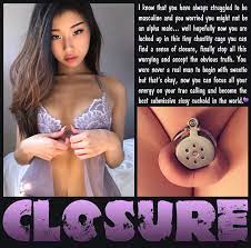 CLOSURE [chastity] [femdom] [sph] : r/keyholdercaptions
