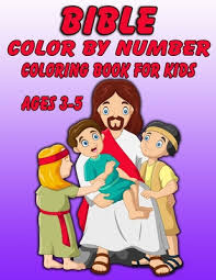 Bible coloring by number has got everything you need! Bible Color By Number Coloring Book For Kids Bible Stories Inspired Coloring Pages With Bible Verses To Help Learn About The Bible And Jesus Christ By Mazeda Press House