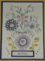 haft matematyczny urodziny imieniny inne paper embroidery embroidery cards stitching cards