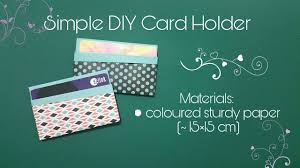 We want to make an x in one direction then make another x in a different direction. Easy D I Y Card Holder Youtube