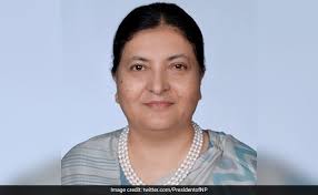 Lawyers Question President Bidya Devi Bhandari's Impartiality In Nepal  House Dissolution Case