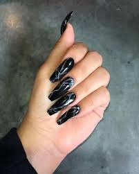 Matte Black Acrylic Nail Ideas 50 Matte Black Coffin Nail Ideas Trend This Year Coffinnail Nailarts Blackcoffin Tristarhomecareinc Co Black Nail Designs Black Nails Black Acrylic Nails