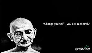 If we could change ourselves, the tendencies in the world would also change. 29 Mahatma Gandhi Quotes Be The Change Anime Mania