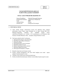 Memilih materi pokok mata pelajaran bidang keahlian administrasi perkantoran. Soal Ukk 2019 Lsp Ap 6045 Ok