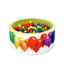 Piscine A Balles Pour Enfants Fun Green Balloons