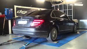 Reprogrammation Moteur Mercedes C220 Cdi 170cv 221cv Dyno Digiservices Youtube