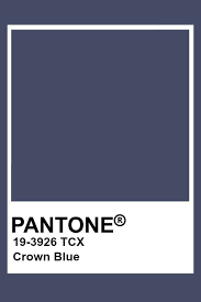 Pantone 19 3926 Tcx Crown Blue Color Values Rgb 70 75 101 Hex Html 464b65 Pantone Colour Palettes Pantone Color Pantone