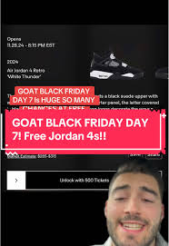 Free Jordan 4s and Travis Scott Jordans