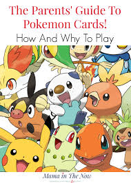 Soon both were happily creating a variety of pokemon and pokemon hybrids. The Parents Guide To Pokemon Cards How And Why To Play