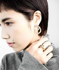 volute pierce ブランイリス オンラインストア イヤーカフ 耳たぶ シンプル スタイル