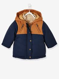 Para as crianças, o importante é irem brincar para a rua. Parka 3 En 1 Bebe Garcon Avec Gilet Amovible Encre Vertbaudet