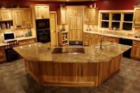 Rustic Knotty Hickory Kitchen Cabinets Lodge Home Is Rustic Hickory Hickory Kitchen Cabinets Hickory Kitchen Rustic Kitchen Cabinets