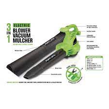 3 In 1 Corded Electric Blower Vacuum Mulcher Blowers Vacuum Electricity