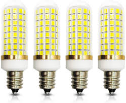 The bulb operating position is vertical (with 45°) base down. Buy E12 Led Bulb Dimmable 8w C7 Bulb Equivalent To 60w 75w Halogen Bulb Daylight White 6000k T6 Base E12 Candelabra Light Bulbs For Chandelier Ceiling Fan Ac110 130v Asilumi 4 Pack Online In Indonesia