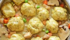 Bisquick Dumplings For Stew Bisquick Chicken Pot Pie Recipe Bisquick Recipes Chicken Fricassee Bisquick Dumplings