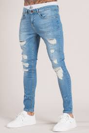 Wrangler Men S Relaxed Fit Jeans With Flex Ripped Jeans Men Jeans Outfit Men Blue Jeans Outfit Men
