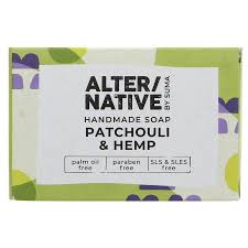 Handmade mosquito repellent want an alternative to deet? Alternative By Suma Handmade Soap Patchouli Hemp 95g Alter Native By Suma