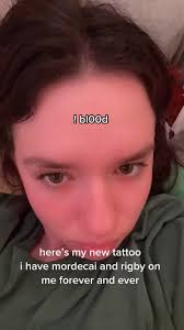 sorry i’m just obsessed w it #regularshow #tattoo #macysownyourstyle  #mordecaiandrigby