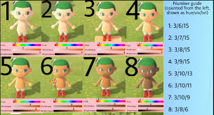 Acnl job portal shares some of the most latest jobs in canada, australia, america, uae, spain, brazil, uk, and other countries along with visa tips. I Found And Made A Guide For The Best Colour To Use For Each Skin Tone Animalcrossing