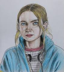 im Trying to draw Max mayfield in color pencils love Max ❤