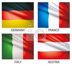 Die frankreich fahne / vfrankreich flagge können sie ohne mehrkosten über unseren shop beziehen. Flaggen Der Welt Vektor Fahnen Wehen Im Wind Satz Von Weltflaggen Wandsticker Gemeinwesen Einheitliche Einheit Myloview De