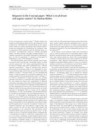 The burning of books and burying of scholars (chinese: Pdf Response To The Concept Paper What Is Recalcitrant Soil Organic Matter By Markus Kleber