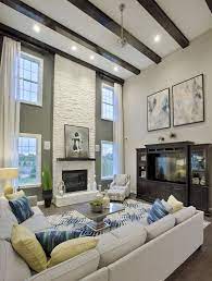 Maybe you would like to learn more about one of these? 60 Incridible Tall Curtains Ideas For Your Home Living Room Design High Ceiling Living Room Tall Ceiling Living Room Long Living Room