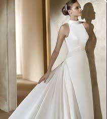 Elegant Turtleneck Wedding Dress Wedding Dresses Pronovias Wedding Dress Turtleneck Wedding Dress